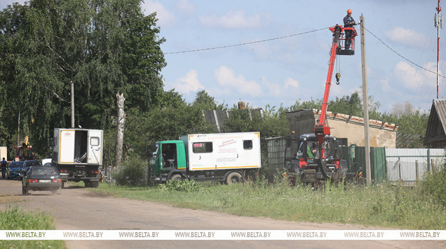 Графікі падключэння апублікуюць на інфарэсурсах і ў СМІ. Крупко расказаў аб аднаўленні электраэнергіі